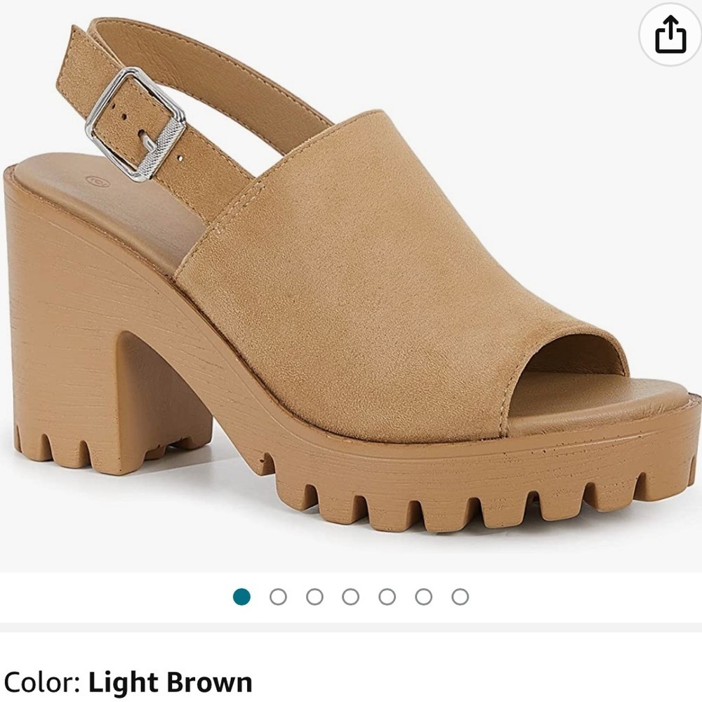 Chunky Sandals - Size 8 - Picture 1 of 6